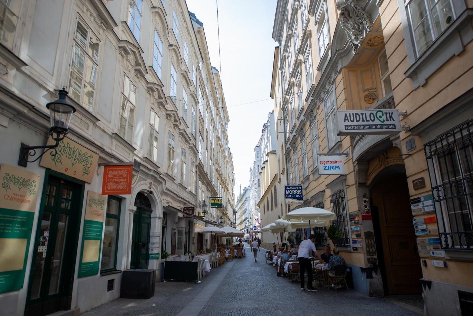 Apartamento Zum Blauen Karpfen Viena Exterior foto