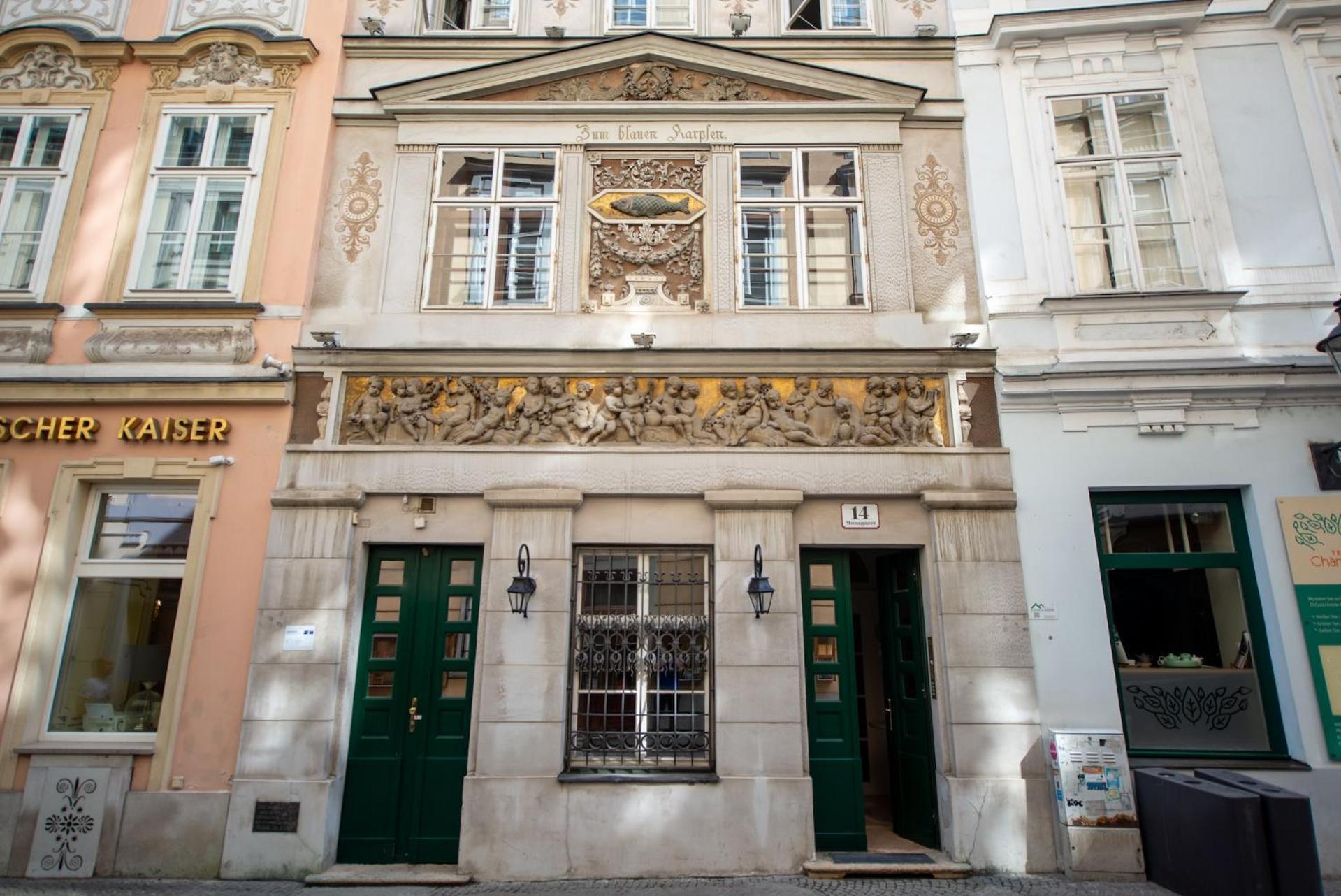 Apartamento Zum Blauen Karpfen Viena Exterior foto